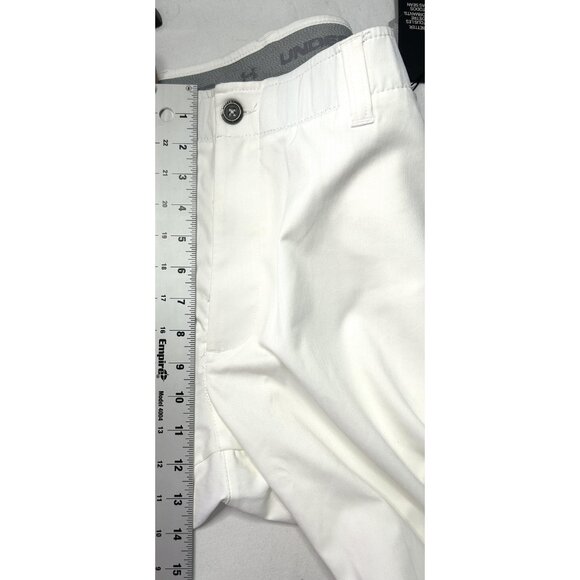 Under Armour Showdown Golf Pants Mens 42x30 White Straight Performance 1309545 - Picture 8 of 16